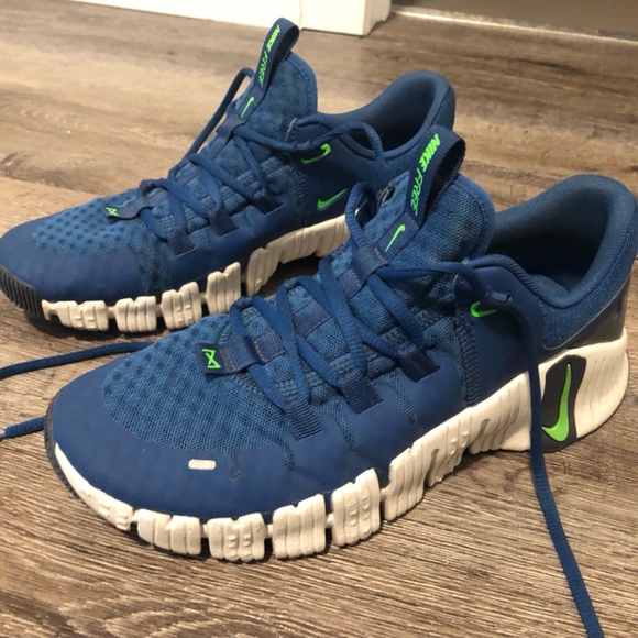 Blue Nike Free Metcon 5- Size M 7 / W 8.5- - Picture 5 of 5